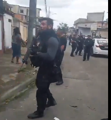 Preso puxador de guerra de milícia que está em conflito com Zinho na Zona Oeste do Rio. Teve protesto